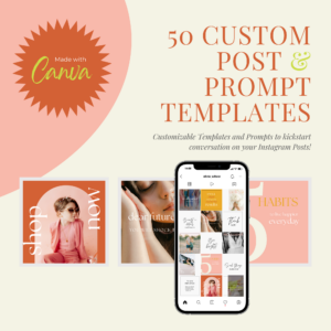 50 Colorful Post and Prompt Templates