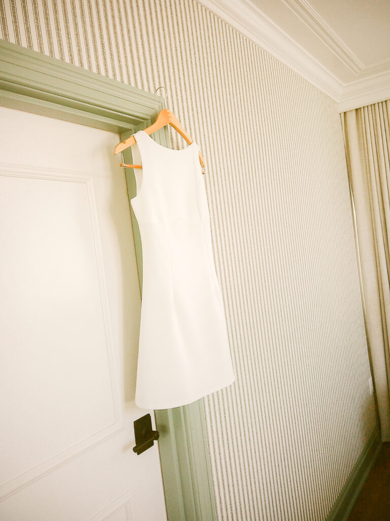modern wedding dress hanging 6 Wedding Red Flags
